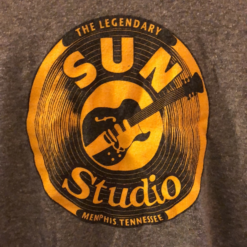 Sun studio raglan tee 3/4 sleeve